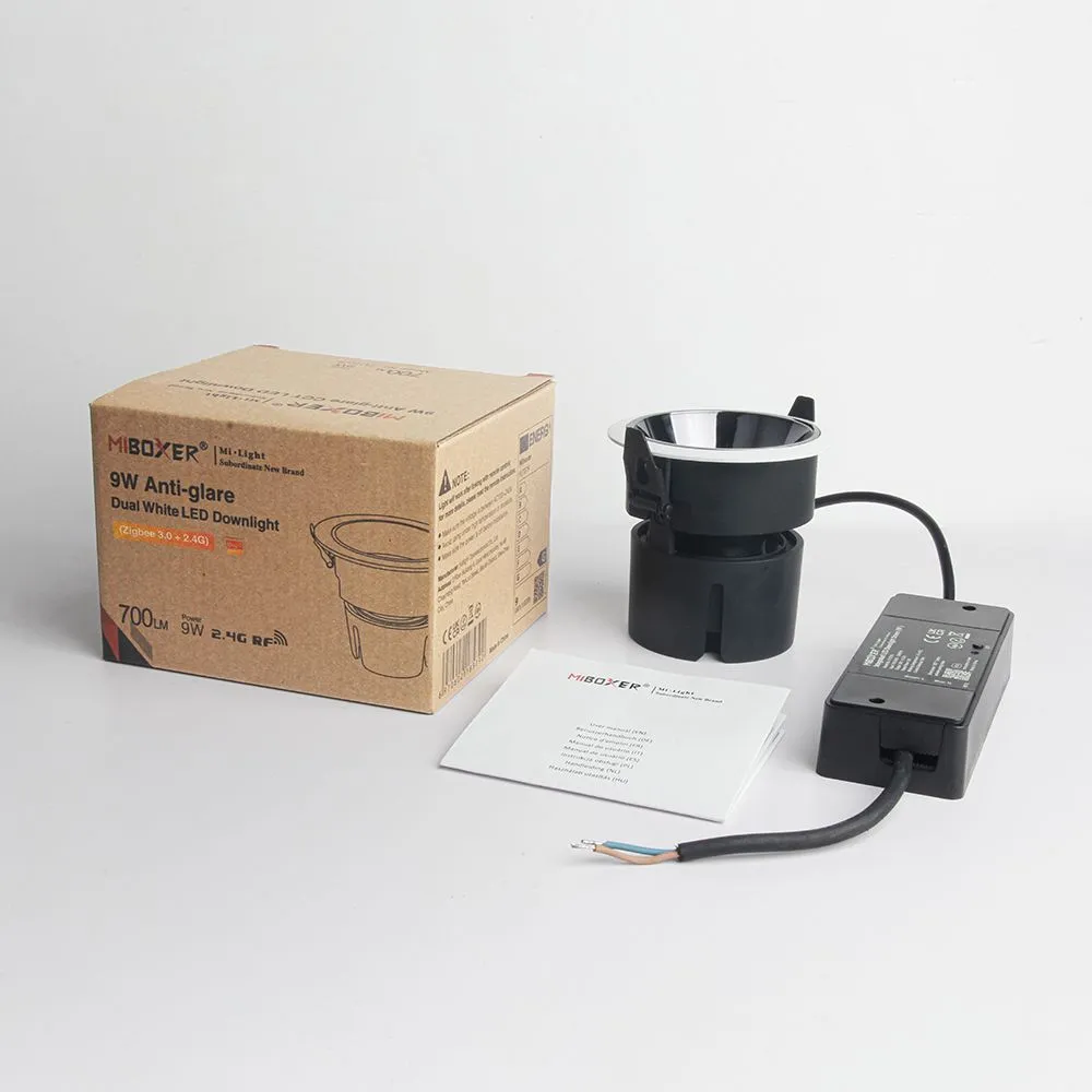 MiBoxer FUT078 LED Downlight 9W RGB-WW (RGB-CCT) adjust mit 2,4 GHz HF – Bild 2