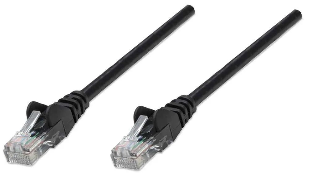 Intellinet Netzwerkkabel, Cat6, U/UTP, CCA, Cat6-kompatibel, RJ45-Stecker/RJ45-Stecker, 5,0 m, schwarz Intellinet Netzwerkkabel, Cat6, U/UTP, CCA, Cat6-kompatibel, RJ45-Stecker/RJ45-Stecker, 5,0 m, schwarz