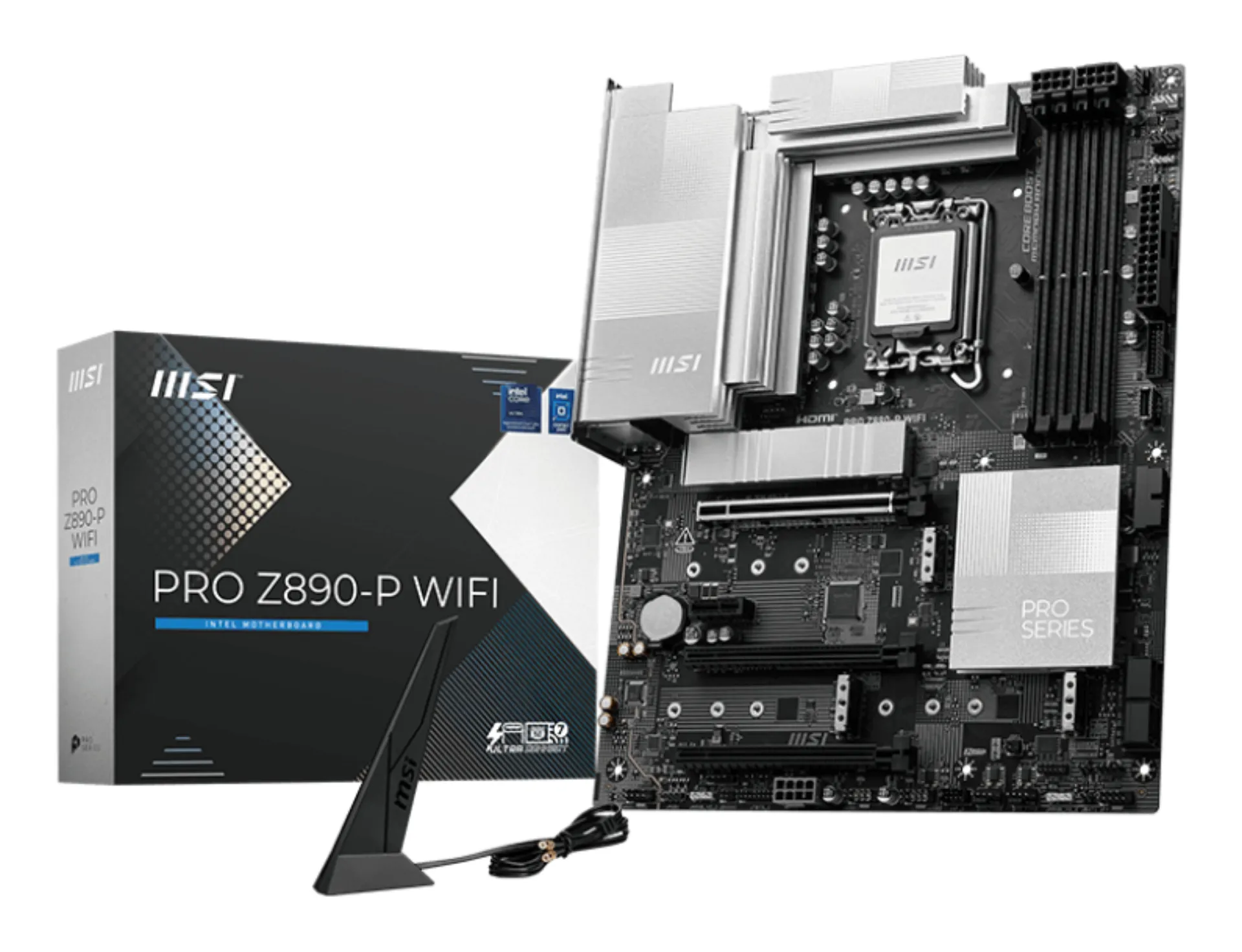 MSI PRO Z890-P WIFI Motherboard Intel Z890 LGA 1851 (Socket V1) ATX MSI PRO Z890-P WIFI Motherboard Intel Z890 LGA 1851 (Socket V1) ATX