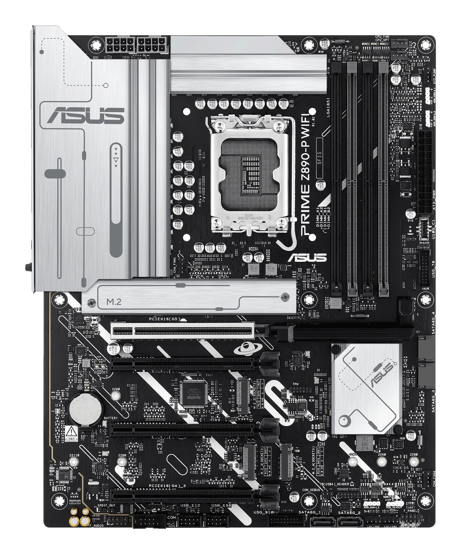 ASUS PRIME Z890-P WIFI Intel Z890 LGA 1851 (Socket V1) ATX – Bild 3