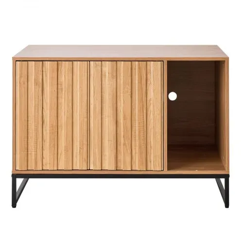 VEVOR Katzenschrank, 800x510x568 mm, Katzentoilette mit Kratzpad & Stauraum, Katzenklo Schrank, Katzenhaus, passend für die meisten Katzentoiletten, für Schlafzimmer & Wohnzimmer – Bild 10