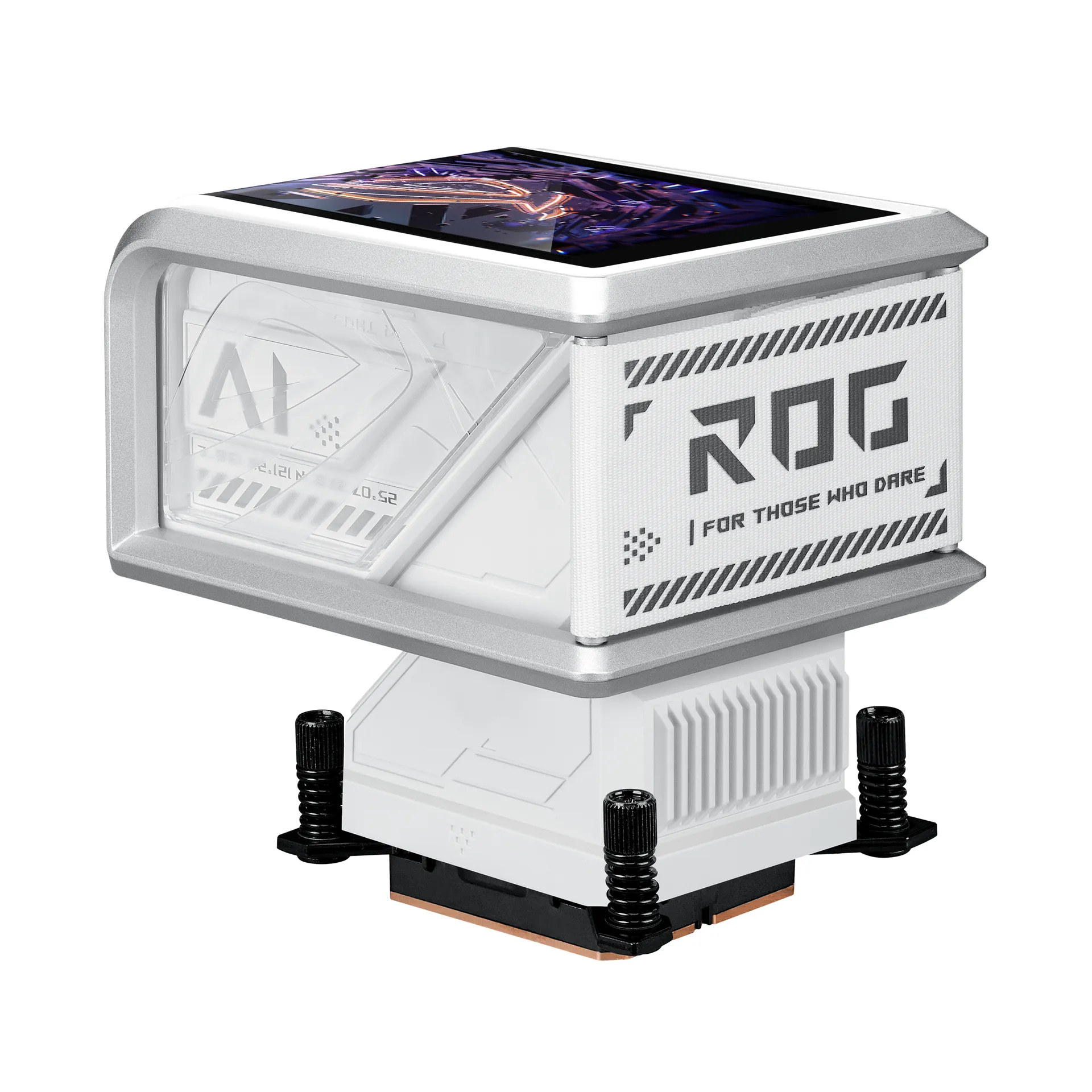 ASUS ROG RYUO IV 360 ARGB WHT Prozessor All-in-One-Flüssigkeitskühler 12 cm Weiß – Bild 3