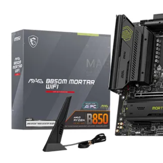 MSI MAG B850M MORTAR WIFI Motherboard AMD B850 Sockel AM5 micro ATX MSI MAG B850M MORTAR WIFI Motherboard AMD B850 Sockel AM5 micro ATX
