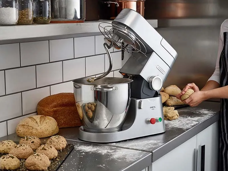 Kenwood Chef XL Pro Küchenmaschine 1700 W 6,7 l Silber – Bild 4