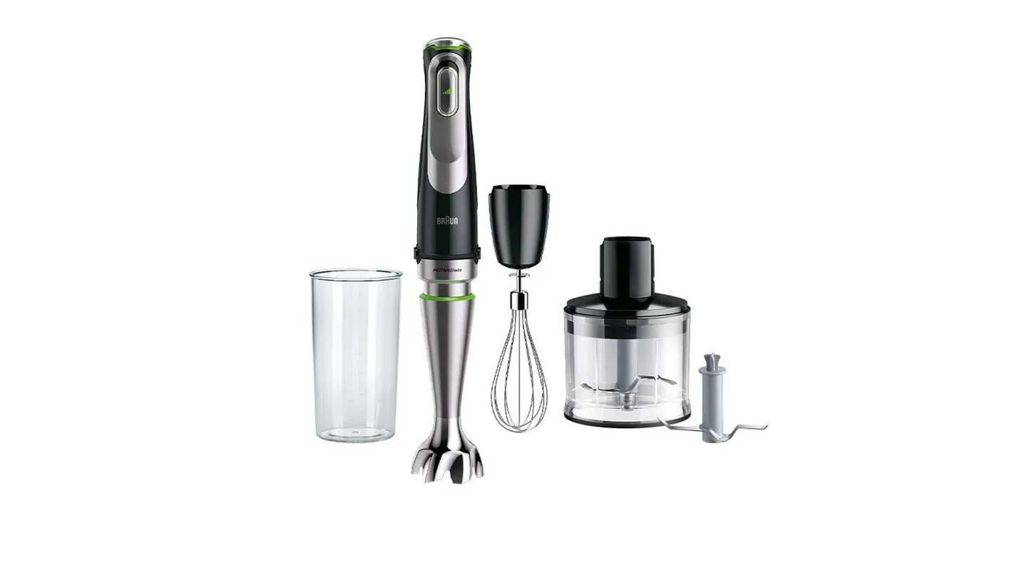 Braun MultiQuick 9 MQ 9135XI 0,6 l Pürierstab 1200 W Schwarz, Edelstahl Braun MultiQuick 9 MQ 9135XI 0,6 l Pürierstab 1200 W Schwarz, Edelstahl