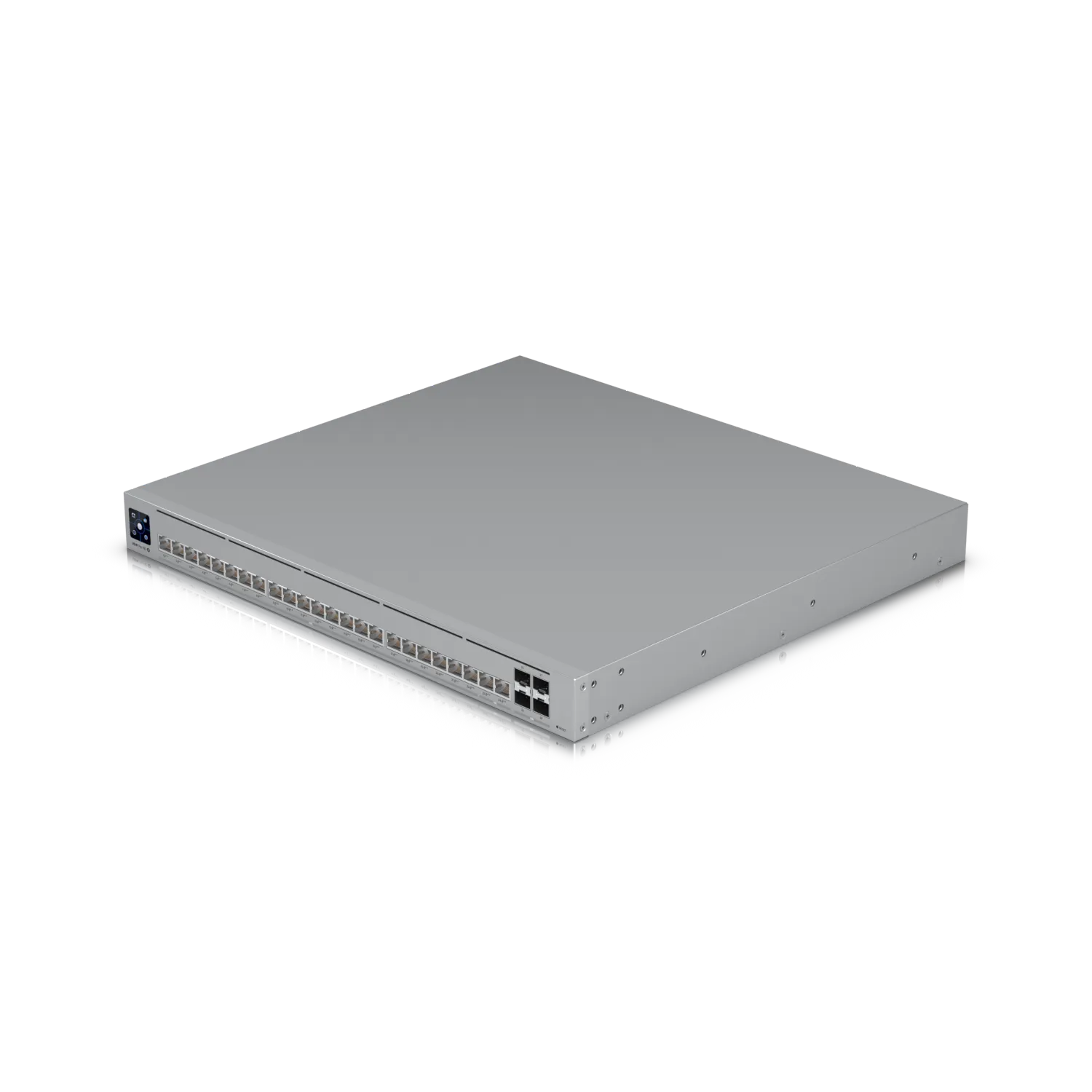 Ubiquiti Switch full managed Layer3 28 Port • 22x 2,5 GbE • 2x 10 GbE • PoE Budget 600W • 24x PoE bt • 4x SFP+ • 19″ • UniFi • USW-Pro-HD-24-PoE Ubiquiti Switch full managed Layer3 28 Port • 22x 2,5 GbE • 2x 10 GbE • PoE Budget 600W • 24x PoE bt • 4x SFP+ • 19″ • UniFi • USW-Pro-HD-24-PoE