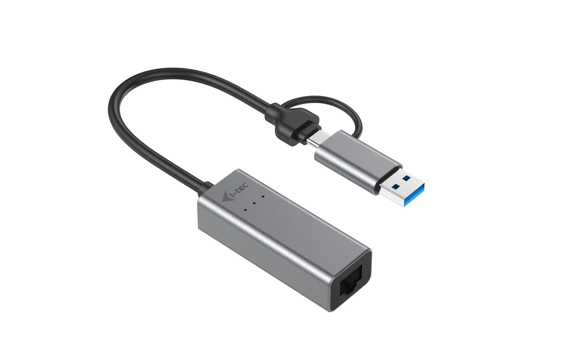 i-tec Metal USB-C/USB-A 2.5Gbps Ethernet Adapter i-tec Metal USB-C/USB-A 2.5Gbps Ethernet Adapter