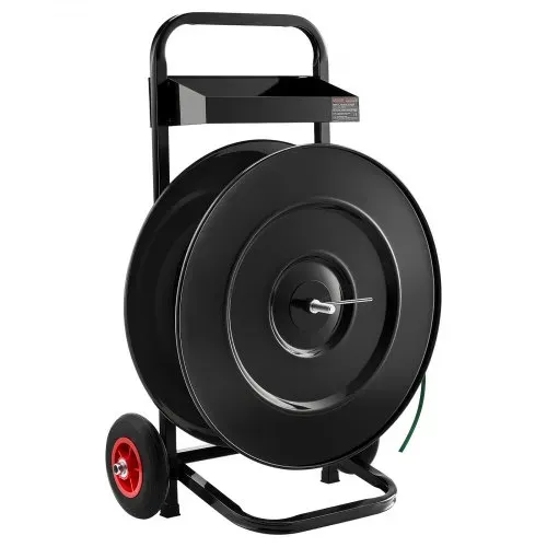 VEVOR Abrollwagen, passend für PET/PP/Polyester-Umreifungsrollen mit 203/406 mm Kerngröße, Umreifungsspender mit verbessertem Bremssystem, integrierte geräumige Ablage für Werkzeuge – Bild 8