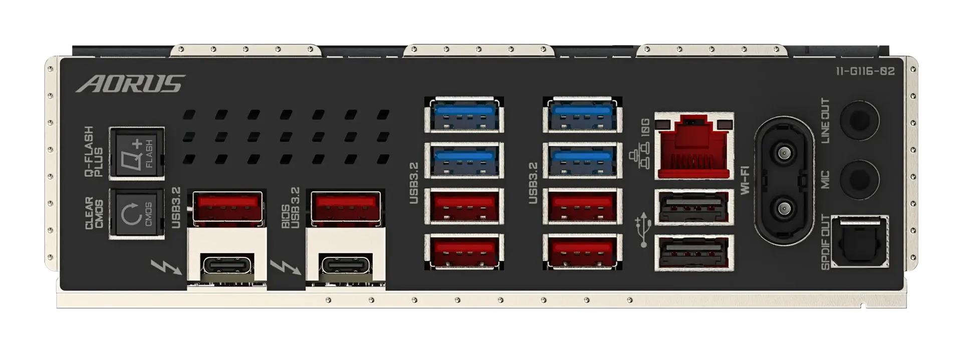 GIGABYTE Z890 AORUS MASTER Mainboard - Unterstützt Intel Core Ultra (Serie 2) CPUs, 18+1+2 Phasen VRM, bis zu 9500MHz DDR5 (OC), 2xPCIe 5.0 + 3xPCIe 4.0, Wi-Fi 7, 10GbE LAN, Thunderbolt 4 – Bild 5