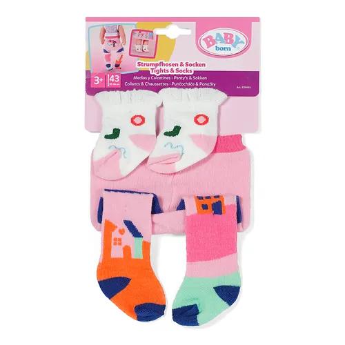 BABY born Tights & Socks 2 assorted 43cm Puppenstrumpfhosen – Bild 6