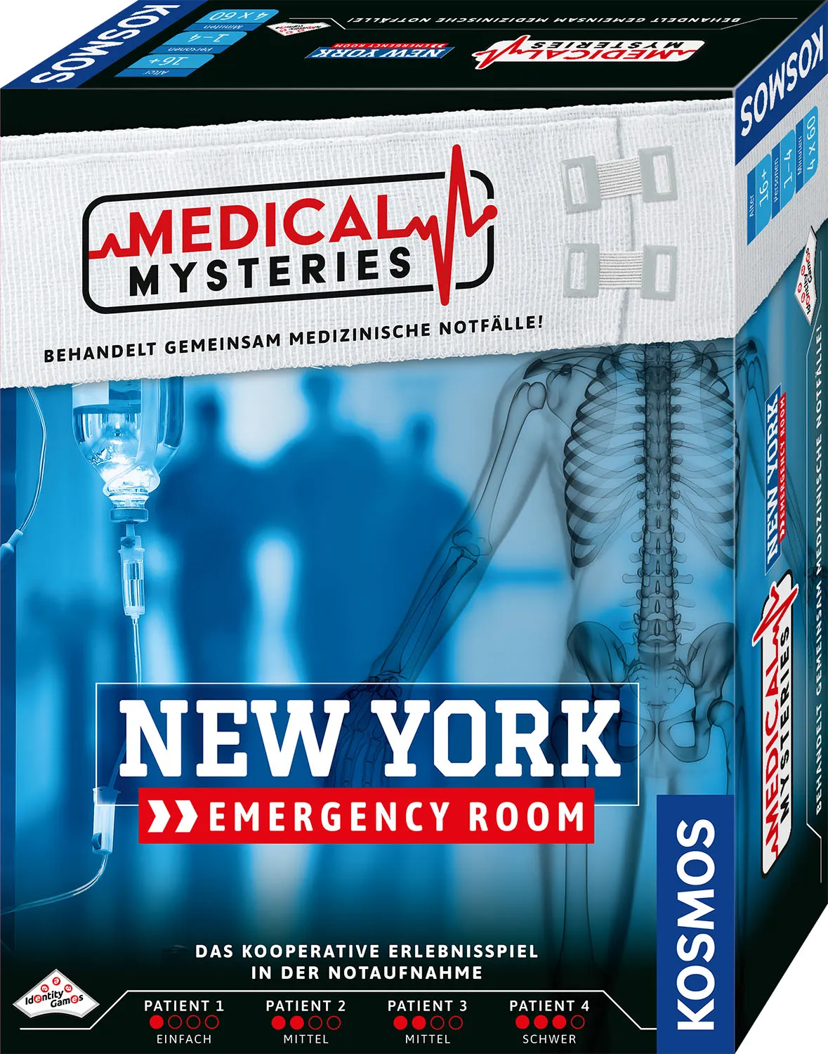 Kosmos Medical Mysteries – New York Emergency Room 60 min Brettspiel Abzug Kosmos Medical Mysteries – New York Emergency Room 60 min Brettspiel Abzug