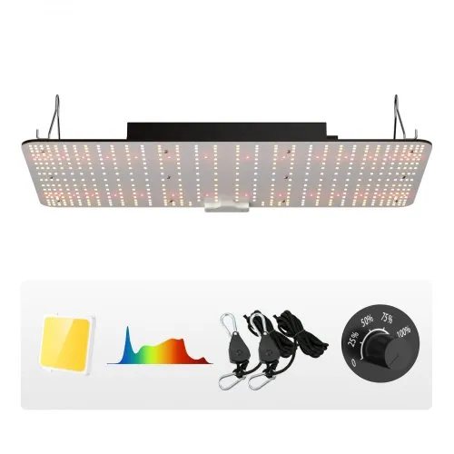 VEVOR 200W Dimmbar Pflanzenlampe 30x60x7.7cm LED Pflanzenlampe 544x Samsung 281B Vollspektrum 26000lm Lichtstrom Wachstumslampe 760nm Infrarot-Wellenlänge Pflanzenlicht Gewächshaus Anbauzelt Balkon VEVOR 200W Dimmbar Pflanzenlampe 30x60x7.7cm LED Pflanzenlampe 544x Samsung 281B Vollspektrum 26000lm Lichtstrom Wachstumslampe 760nm Infrarot-Wellenlänge Pflanzenlicht Gewächshaus Anbauzelt Balkon