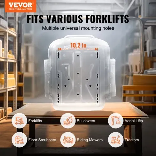 VEVOR Traktorsitz 590 x 560 x 755 mm, 0–180° Schleppersitz, Universal Traktorsitz, Traktorsitz Schleppersitz, Gabelstapler PVC 33,1 kg für die meisten mechanischen Sitze wie Gabelstapler VEVOR Traktorsitz 590 x 560 x 755 mm, 0–180° Schleppersitz, Universal Traktorsitz, Traktorsitz Schleppersitz, Gabelstapler PVC 33,1 kg für die meisten mechanischen Sitze wie Gabelstapler