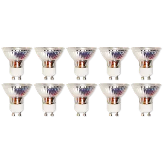 LED-Strahler McShine “MCOB“ GU10, 7W, 450 lm, warmweiß, dimmbar, 10er-Pack LED-Strahler McShine “MCOB“ GU10, 7W, 450 lm, warmweiß, dimmbar, 10er-Pack