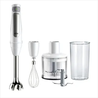 Braun MultiQuick 7 MQ7035IWH 0,6 l Pürierstab 1000 W Edelstahl, Weiß Braun MultiQuick 7 MQ7035IWH 0,6 l Pürierstab 1000 W Edelstahl, Weiß