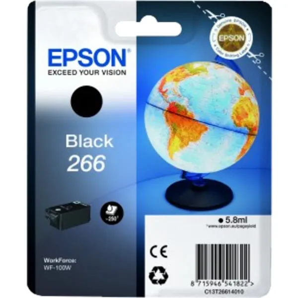 Epson Globe 266 Globus Single Black Tinte Epson Globe 266 Globus Single Black Tinte