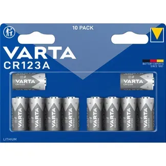 Lithium Cylindrical Batterie CR123A 3V, CR17345 Lithium Cylindrical Batterie CR123A 3V, CR17345