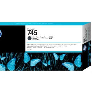 HP 745 DesignJet Druckerpatrone Mattschwarz, 300 ml HP 745 DesignJet Druckerpatrone Mattschwarz, 300 ml