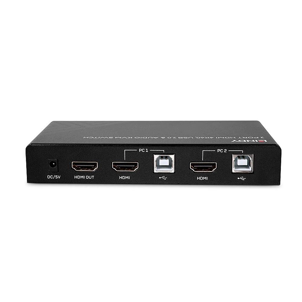 Lindy 32809 Tastatur/Video/Maus (KVM)-Switch Schwarz – Bild 5