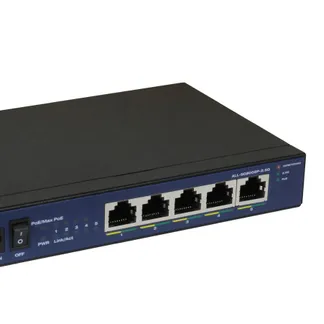 ALLNET Switch unmanaged 5 Port 2.5GBit • 5x PoE • 1x LAN • Lüfterlos • „ALL-SG8005P-2.5G“ ALLNET Switch unmanaged 5 Port 2.5GBit • 5x PoE • 1x LAN • Lüfterlos • „ALL-SG8005P-2.5G“