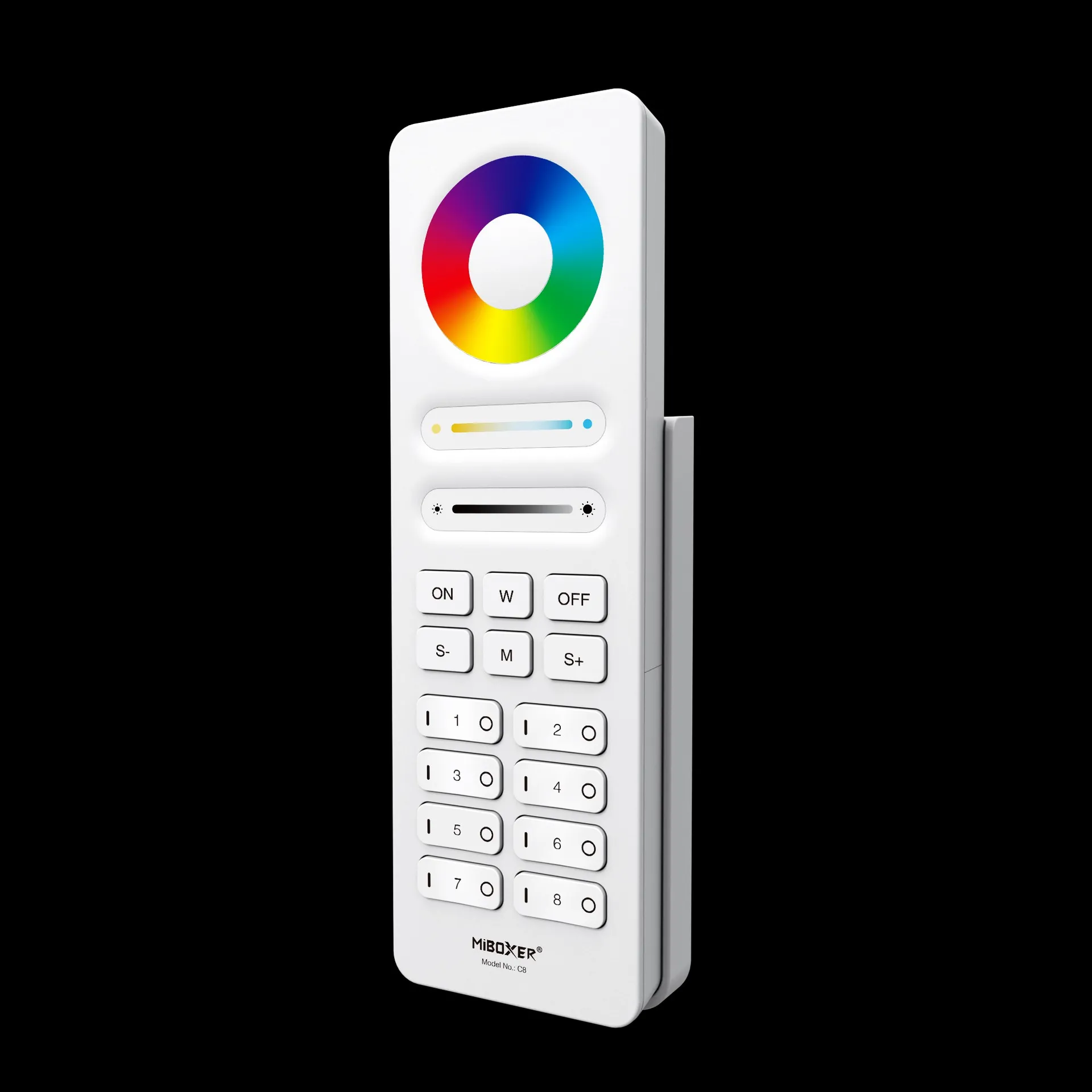 MiBoxer C8-W LED Fernbedienung 2,4GHz 8-Zonen-RGB+CCT (w) – Bild 2