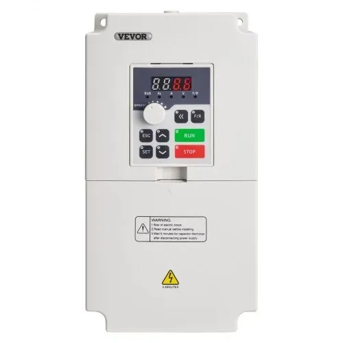 VEVOR Frequenzumrichter VFD 5 PS 4 kW 18 A 1/3 Phasen AC 220 V Eingang auf 3 Phasen AC 0–220 V Ausgang Frequenzumwandler 50/60 Hz Eingang 0–2000 Hz Ausgang VFD zur Drehzahlregelung des Spindelmotors – Bild 8