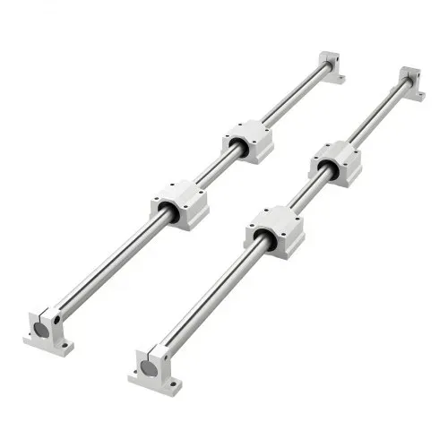 VEVOR Linearführungen SFC25, 2er-Pack 1000 mm Linearschienen & 4 Stk. Gleitblöcke, Führungsschienen, Gleitschienen für DIY-Graviermaschinen, Dreh- & Fräsmaschinen, DIY-Übungs-Wippplatte – Bild 8