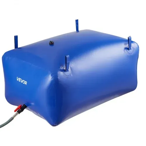 VEVOR Wasserspeicherblase, 400 L Wasserbeutel, faltbarer Behälter für weiches Wasser, auslaufsicherer & reißfester PVC-Notwasserspeichertank für Wohnmobil, LKW & den Einsatz im Freien – Bild 10