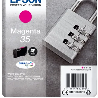 Epson Padlock Singlepack Magenta 35 DURABrite Ultra Ink Epson Padlock Singlepack Magenta 35 DURABrite Ultra Ink