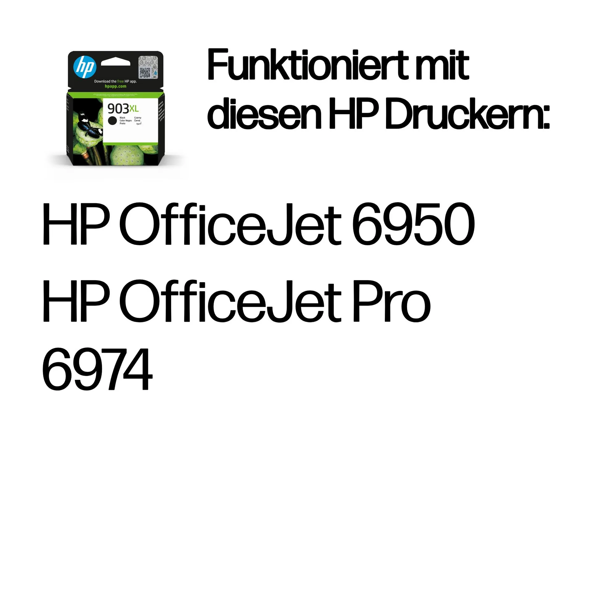 HP 903XL Schwarz Original Tintenpatrone mit hoher Reichweite – Bild 2