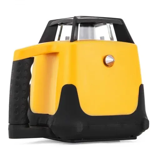 VEVOR Rot Professional Rotationslaser max. Arbeitsbereich 100 m, 360 Rotary Laser Level Wasser- und staubdicht außenbereich Arbeitszeit 20 Stunden in Handwerkerkoffer 2 kg Fernbedienung Yellow Shell – Bild 10
