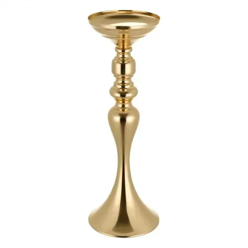 VEVOR 16 Stk. Hochzeitsvasen Tafelaufsatz Blumenvasen für Hochzeit 38 cm Hoch, Metall Tafelaufsatz Vasen mit Blumenständern, Mittelstück Tischvase für Hochzeiten Party Jubiläumsfeier Zeremonie, Gold – Bild 9