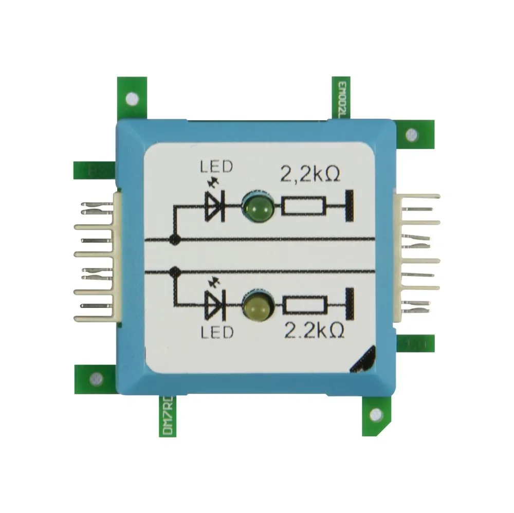 ALLNET Brick’R’knowledge LED dual auf Masse grün & gelb Signal durchverbunden ALLNET Brick’R’knowledge LED dual auf Masse grün & gelb Signal durchverbunden