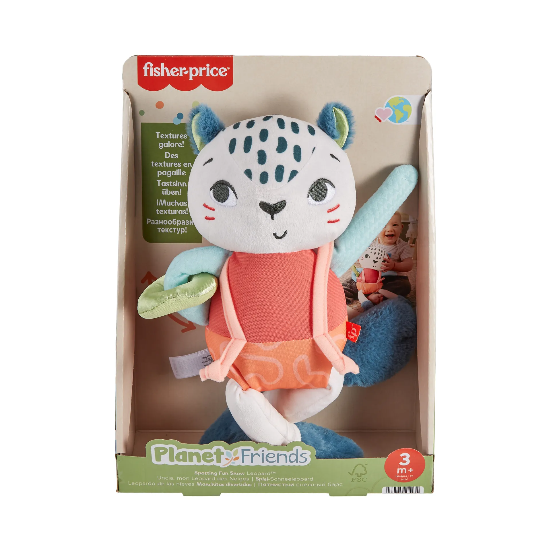 Fisher-Price Planet Friends HKD64 Stofftier – Bild 6