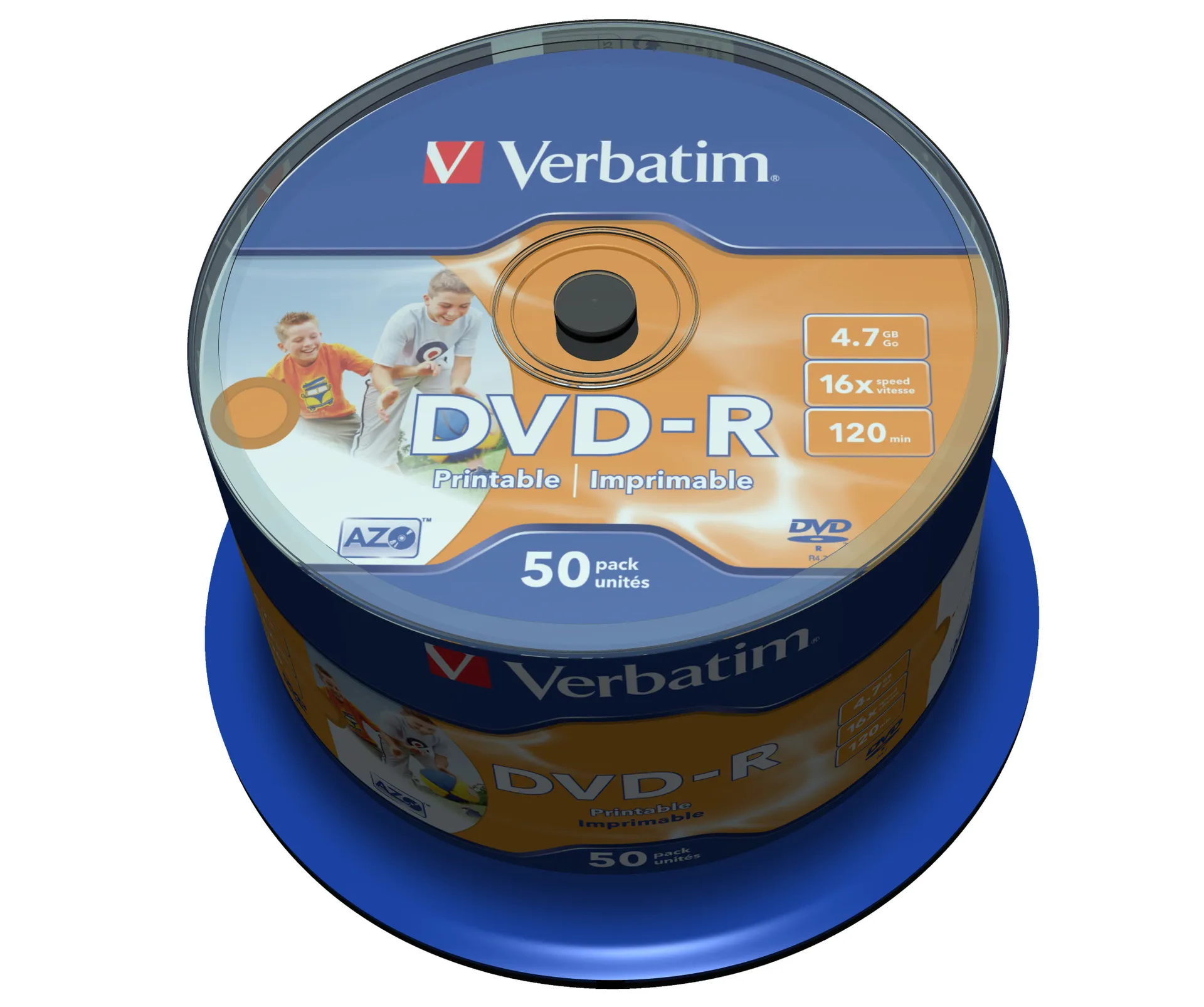 Verbatim 43533 DVD-Rohling 4,7 GB DVD-R 50 Stück(e) Verbatim 43533 DVD-Rohling 4,7 GB DVD-R 50 Stück(e)