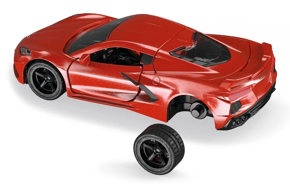 Siku Chevrolet Corvette Stingray Sportwagen-Modell Vormontiert 1:50 – Bild 2