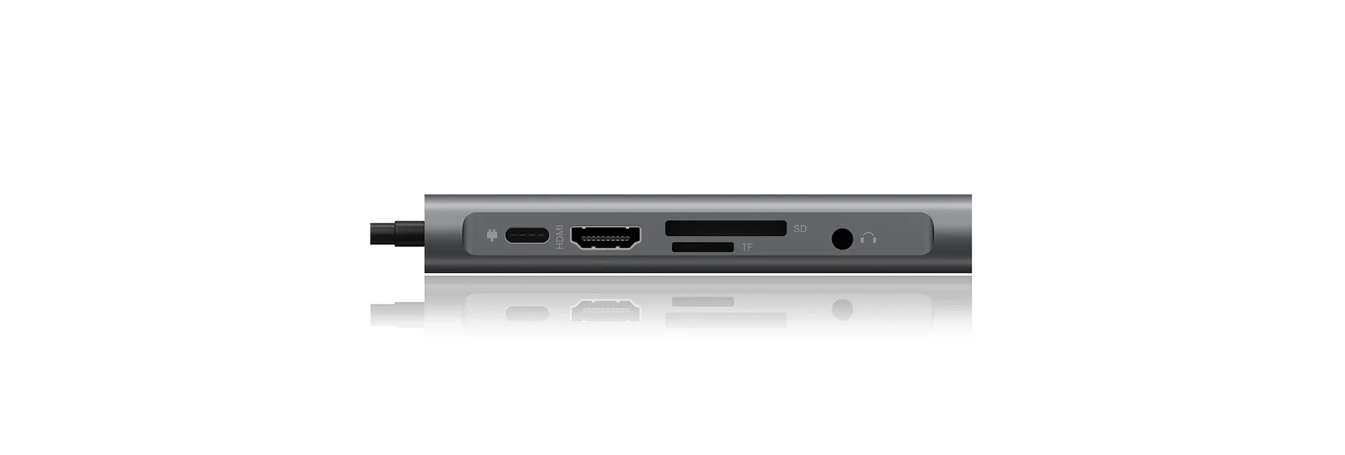 ICY BOX IB-DK4040-CPD, 10 in 1 USB Type-C® Notebook DockingStation, 1x HDMI 4K60Hz, 1x VGA, 3x USB-A, 1x USB-C(PD Only), 1x Audiocombo – Bild 7