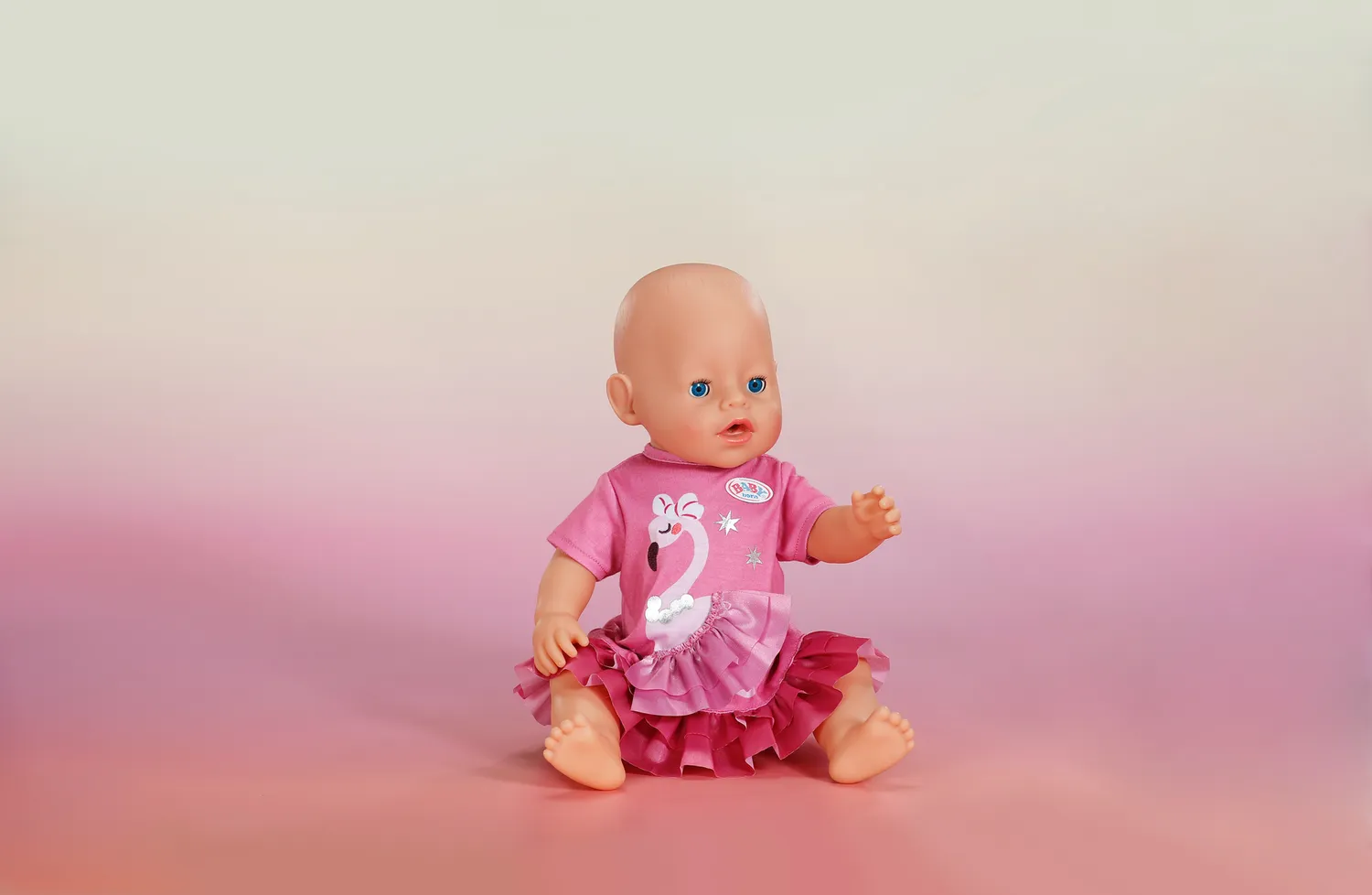 BABY born Dress Flamingo 43cm Puppenkleid – Bild 5