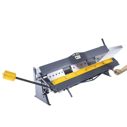 VEVOR Biegemaschine, 1270 mm Kantbank, 1,5-mm-Weichstahl-Biegedicke, 0–135 Grad einstellbar, Blechbieger, Schwenkbiegemaschine mit 16 Fingern, Blechbiegemaschine für präzises Biegen – Bild 10