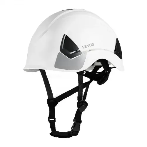 VEVOR Schutzhelm ANSI/ISEA Z89.1-zugelassener ABS-Sicherheitshelm mit 6-Punkt-Ratschenaufhängung, verstellbarer Industriehelm belüfteter Bauhelm Arbeitshelm für Industriebau Arbeitskleidung Weiß – Bild 8