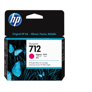 HP 712 Magenta DesignJet Druckerpatrone, 29 ml HP 712 Magenta DesignJet Druckerpatrone, 29 ml