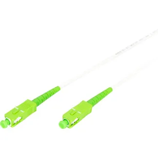 Glasfaser-Simplex-Patchkabel, stahlarmiert, Singlemode, SC/APC > SC/APC Glasfaser-Simplex-Patchkabel, stahlarmiert, Singlemode, SC/APC > SC/APC