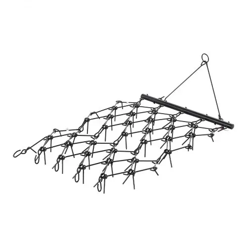 VEVOR Schleppegge, 1707x1219mm, Wiesenegge mit 80 scharfen Zähnen, geeignet für ATV- & UTV-Traktor, für Bodenvorbereitung, Aussaat, Glättung von Landschaften & Instandhaltung von Hofkiesauffahrten – Bild 9
