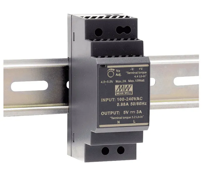 ALLNET Ersatznetzteil – 5V / 3A 15W MEAN WELL Hutschiene ALLNET Ersatznetzteil – 5V / 3A 15W MEAN WELL Hutschiene