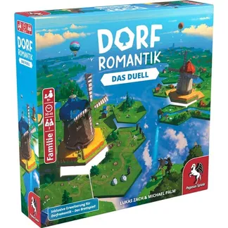 Dorfromantik – Das Duell, Brettspiel Dorfromantik – Das Duell, Brettspiel
