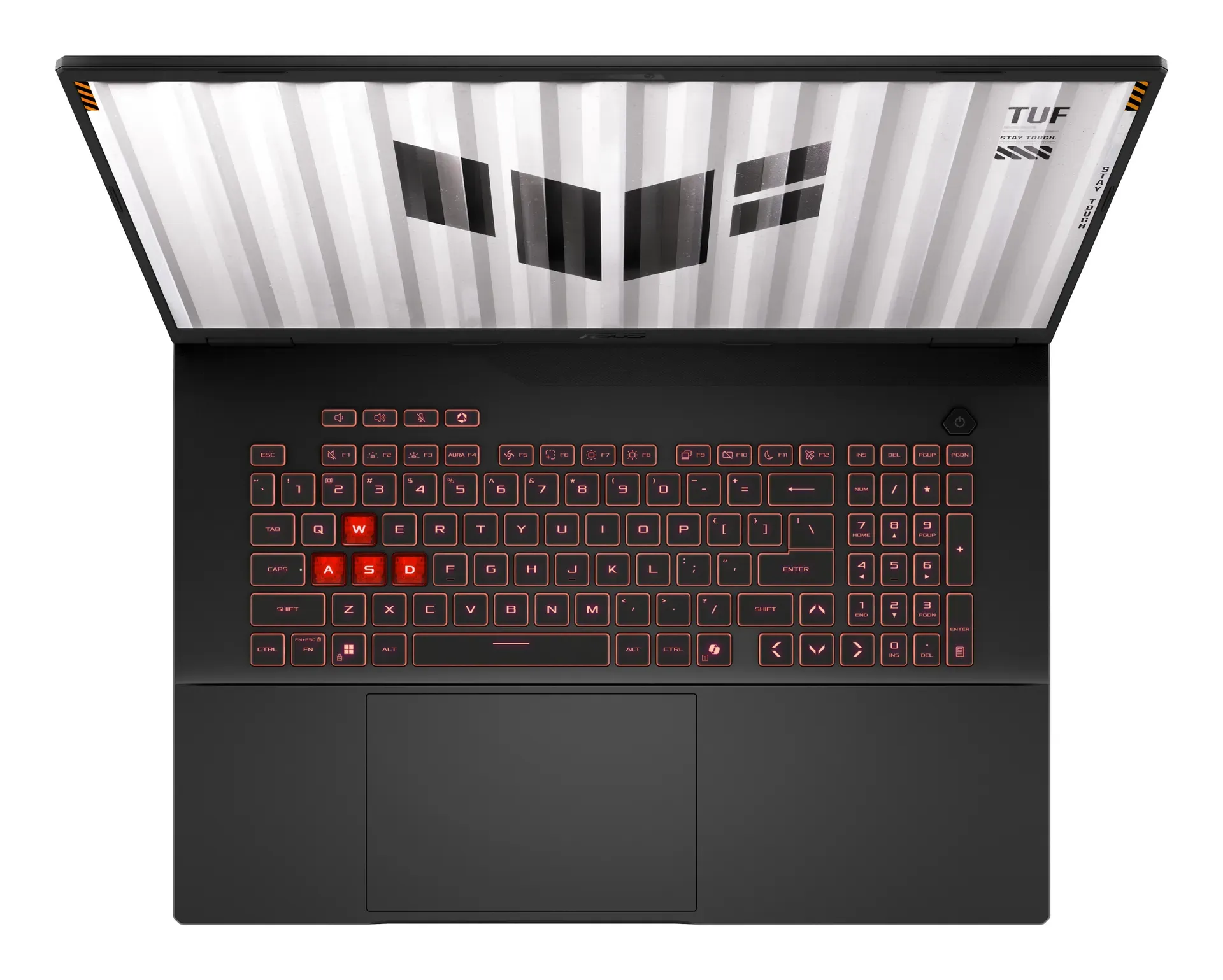 ASUS TUF Gaming A18 FA808UM-S8012W AMD Ryzen™ 7 260 Laptop 45,7 cm (18") WUXGA 16 GB DDR5-SDRAM 1 TB SSD NVIDIA GeForce RTX 5060 Wi-Fi 6E (802.11ax) Windows 11 Home Deutsch Grau – Bild 4