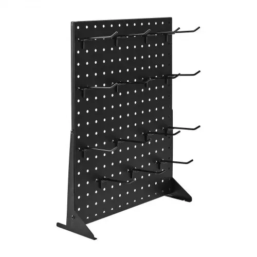VEVOR Stecktafel Displayständer, 440x330 mm, Präsentationsständer mit 30 Haken, Tafelplatte aus Stahl für Lebensmittelgeschäfte, Einzelhandelsgeschäfte & Juweliergeschäfte, (2 Stk.) – Bild 10