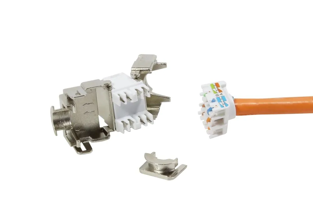 Keystone, Modul, TP-Buchse(RJ45), CAT6A, 500MHz, groß, Synergy 21, – Bild 5
