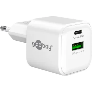 20 W USB-C PD GaN Dual-Schnellladegerät Nano 20 W USB-C PD GaN Dual-Schnellladegerät Nano