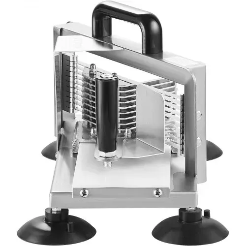 VEVOR Kommerzieller Tomatenschneider, 1/4 Zoll Tomatenschneider, Hochleistungs-Tomatenschneider aus Edelstahl, Manueller Gemüseschneider, zum Schneiden von Tomaten, Gurken, Bananen – Bild 10
